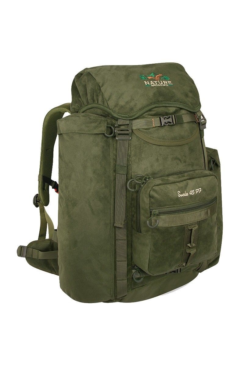 Zaino Microsuede Verde Pf 45 Lt